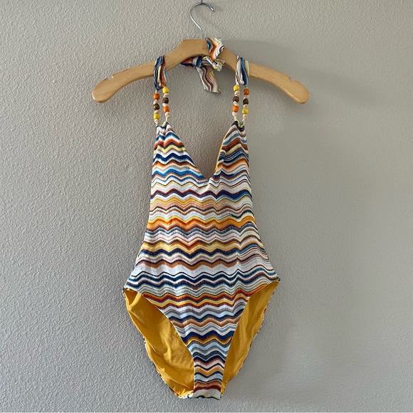 One Piece Swimsuit Target Bathing Suits Yellow Striped Bathing